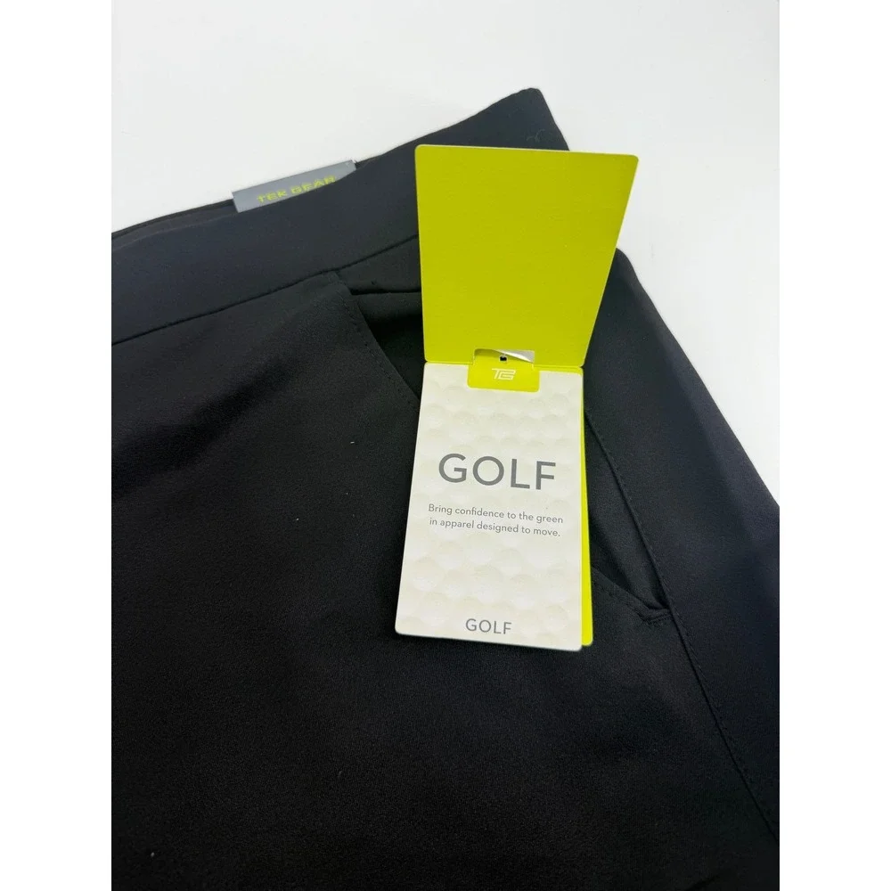 Tek Gear Mens‎ Big & Tall Golf Woven Pants Mineral Black 50x32 NEW